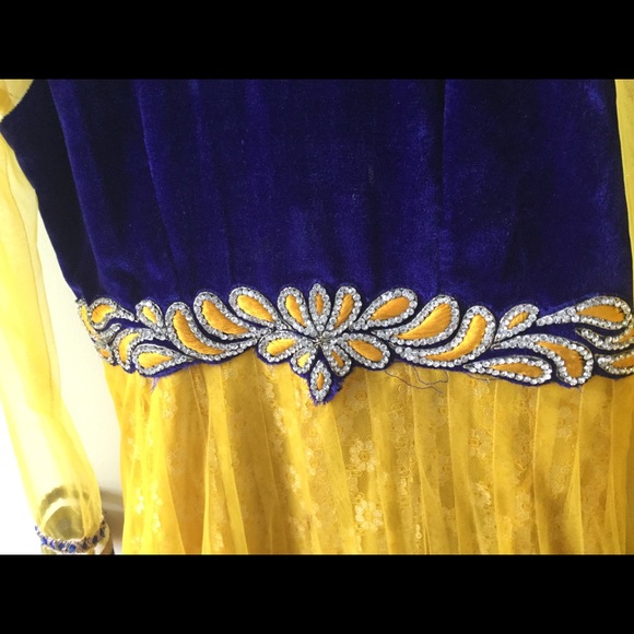 Kids Indian Party Dress - Picture 2 of 4
